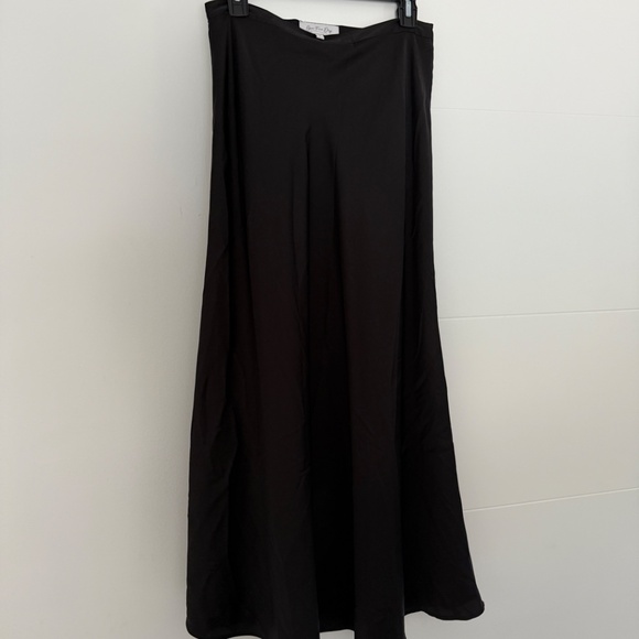 One Fine Day Black Maxi Skirt Workwear Evening Trendy Long - Picture 4 of 6